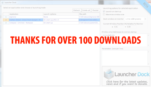 thanks for over 100 downloads
